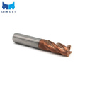 tungsten carbide 4-flute milling cutter